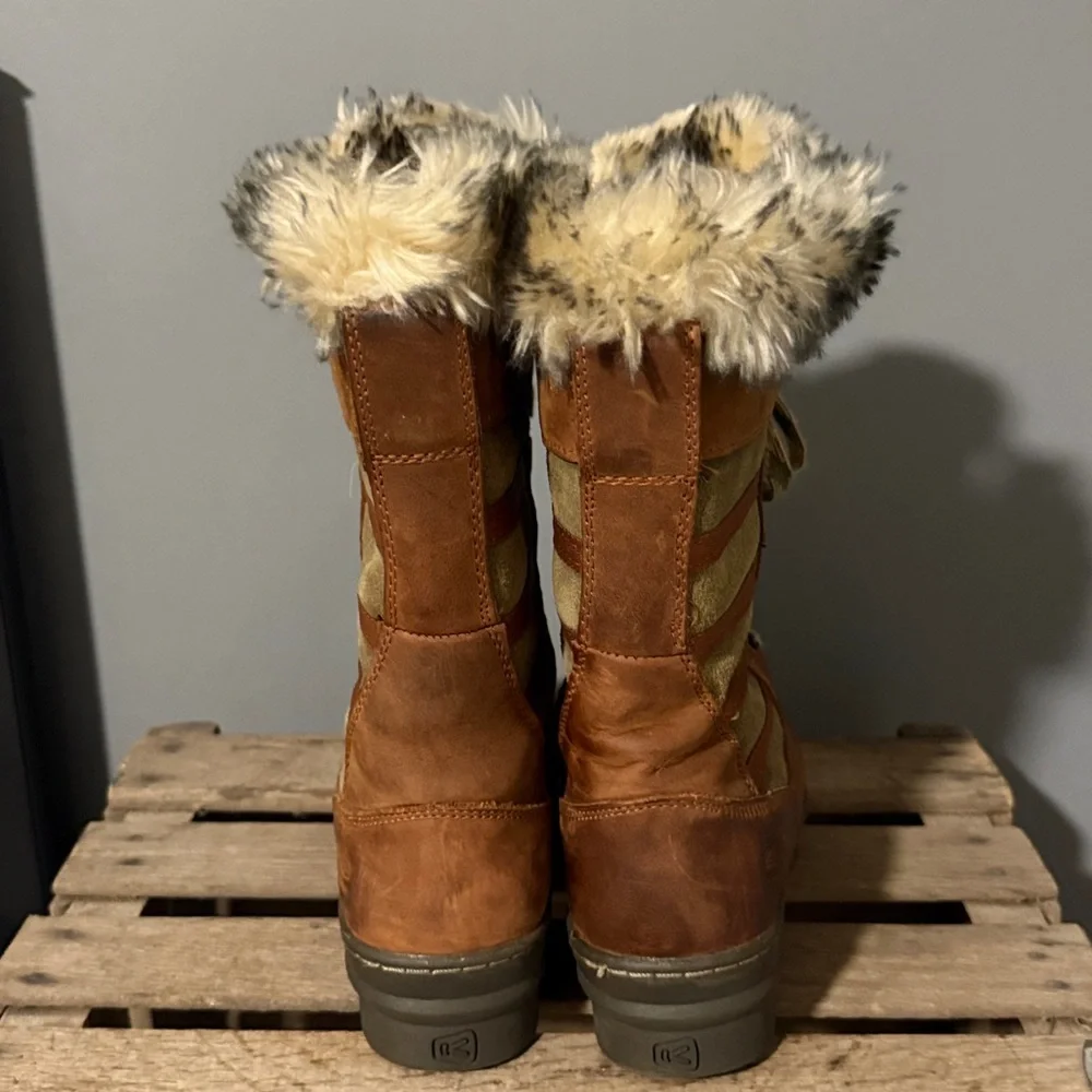 KEEN Tall Wapato Waterproof Lace Up Winter Snow boot Fisherman Core A27‎
